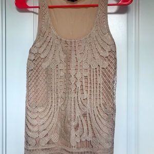 Express Brand-Peach color tank top